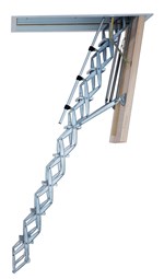 Supreme Heavy Duty Retractable Ladder with Insulated Loft Hatch