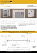 Value Range Metal Door Access Panel