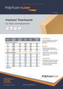 Polyfoam Floorboard Standard and Extra