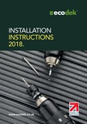 Ecodek Installation Instructions
